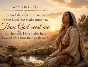 genesis 16:13 kjv